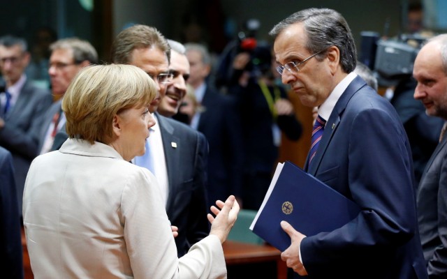 merkel samaras