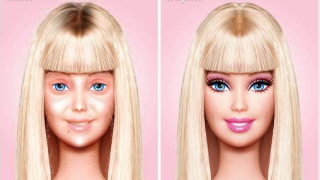Barbie-without-makeup