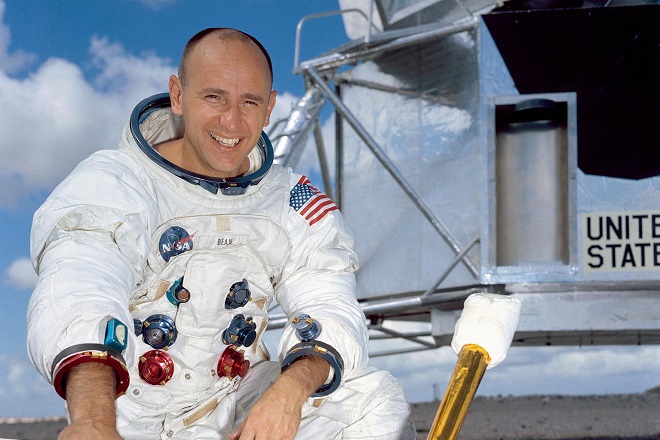 alan bean nasa portrait