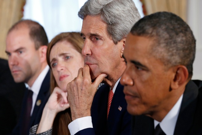 RTR47OIW kerry obama usa