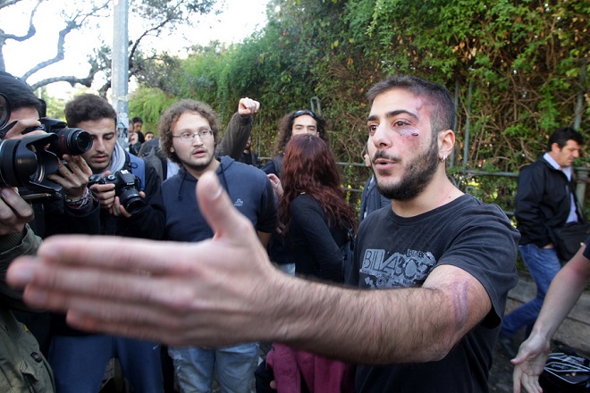 ΕΝΤΑΣΗ ΜΕΤΑΞΥ ΦΟΙΤΗΤΩΝ ΚΑΙ ΑΣΤΥΝΟΜΙΚΩΝ ΕΞΩ ΑΠΟ ΤΗ ΝΟΜΙΚΗ ΑΘΗΝΩΝ