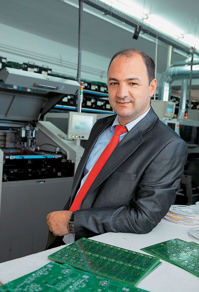 O Αντιπρόεδρος & Διευθύνων Σύμβουλος της Olympia Electronics, Δημήτρης Λακασάς.