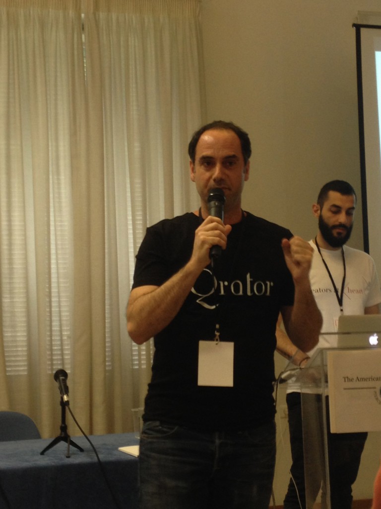 O Νικόλας Ιωαννίδης, ιδρυτής και CEO του Qrator.