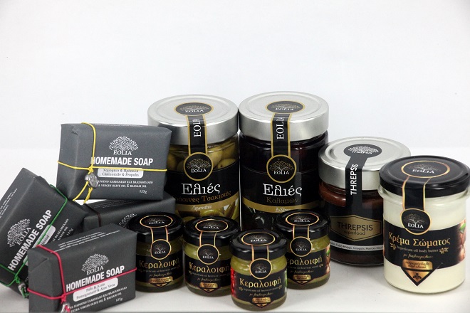 SPARTAGOODS PRODUCTS THREPSIS SUPERFOOD EOLIA SOAP OLIVE OIL EOLIA