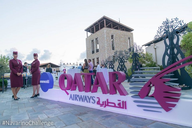 Άποψη του cocktail “A Night to Remember by Qatar Airways” στο Navarino Challenge 2016 (photo credit: Elias Lefas)