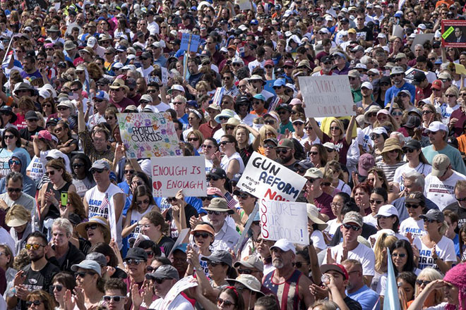 Marjory Stoneman Douglas high school March for our Lives in Parkland
