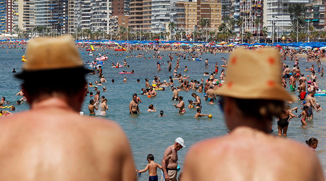 Summer in Benidorm
