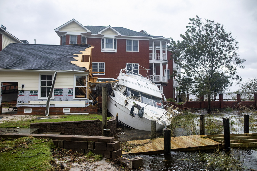 Hurricane Florence Strikes East Coast of United States