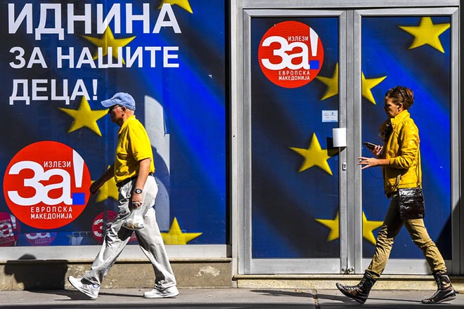 FYR of Macedonia scheduled referendum to endorse a name deal between Macedonia and Greece