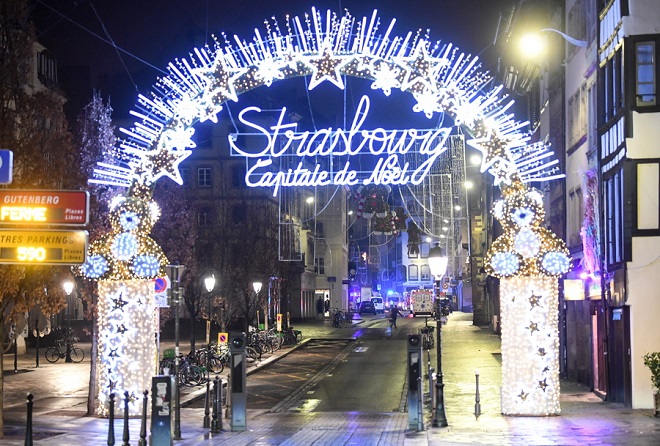 Shooting near Christmas market in Strasbourg
