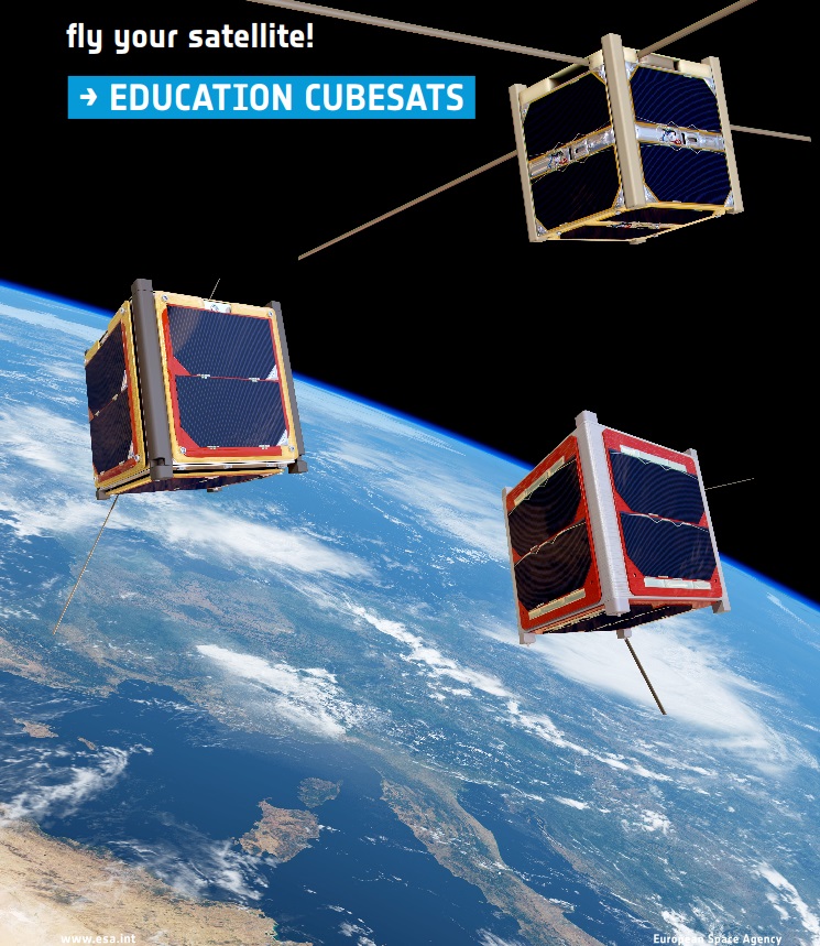 ASAT.+Fly+Your+Satellite+ESA+poster