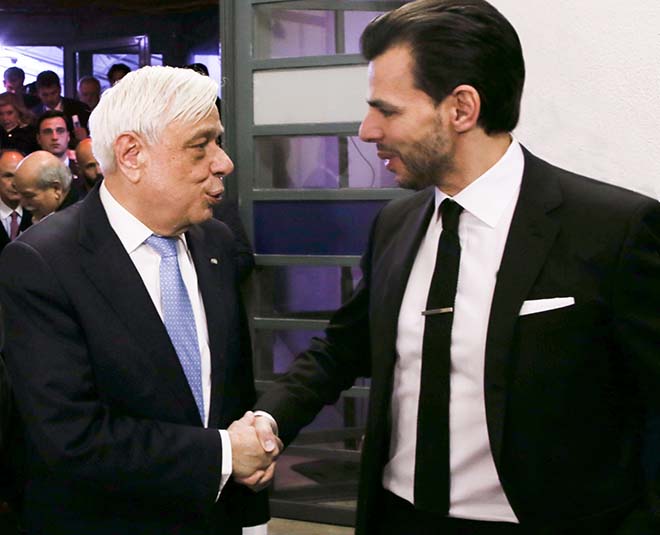 Ο Προεδρος της ΕΕΝΕ, Δρ. Βασίλης Αποστολόπουλος με την Α.Ε. τον Πρόεδρο της Δημοκρατίας