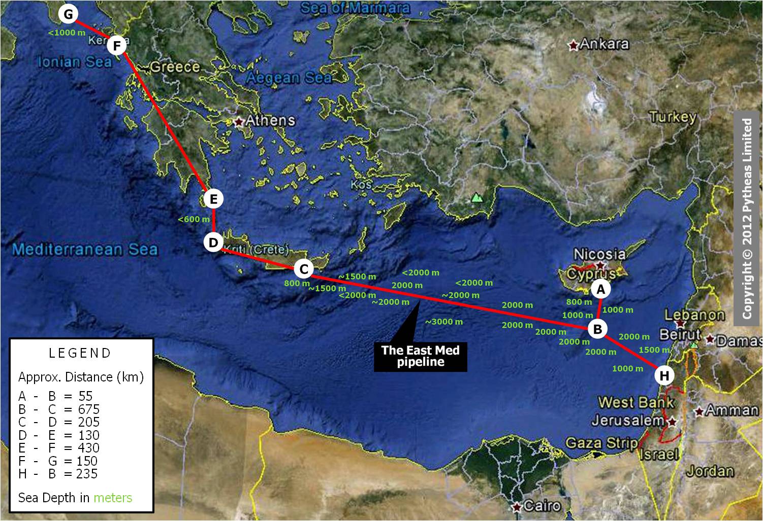 Ενεργειακός κόμβος Ελλάδας – Κύπρου – Ισραήλ