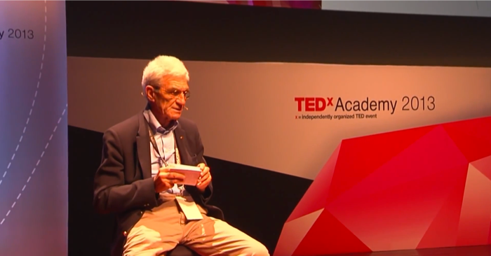 Ο Γιάννης Μπουτάρης κερδίζει τον φόβο και το κοινό της TEDx