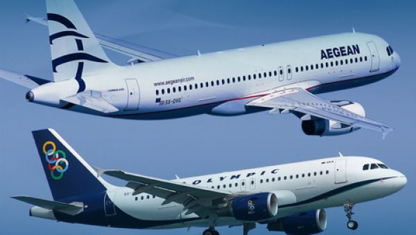 AEGEAN & Olympic Air: Αύξηση στην κίνηση εσωτερικού τον Νοέμβριο