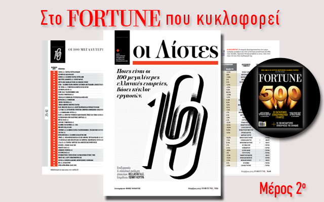 Fortune 100: Δείτε ποιες εταιρείες είναι στη θέση 20 έως 30