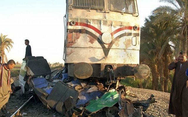 Σιδηροδρομικό δυστύχημα με 24 νεκρούς στην Αίγυπτο