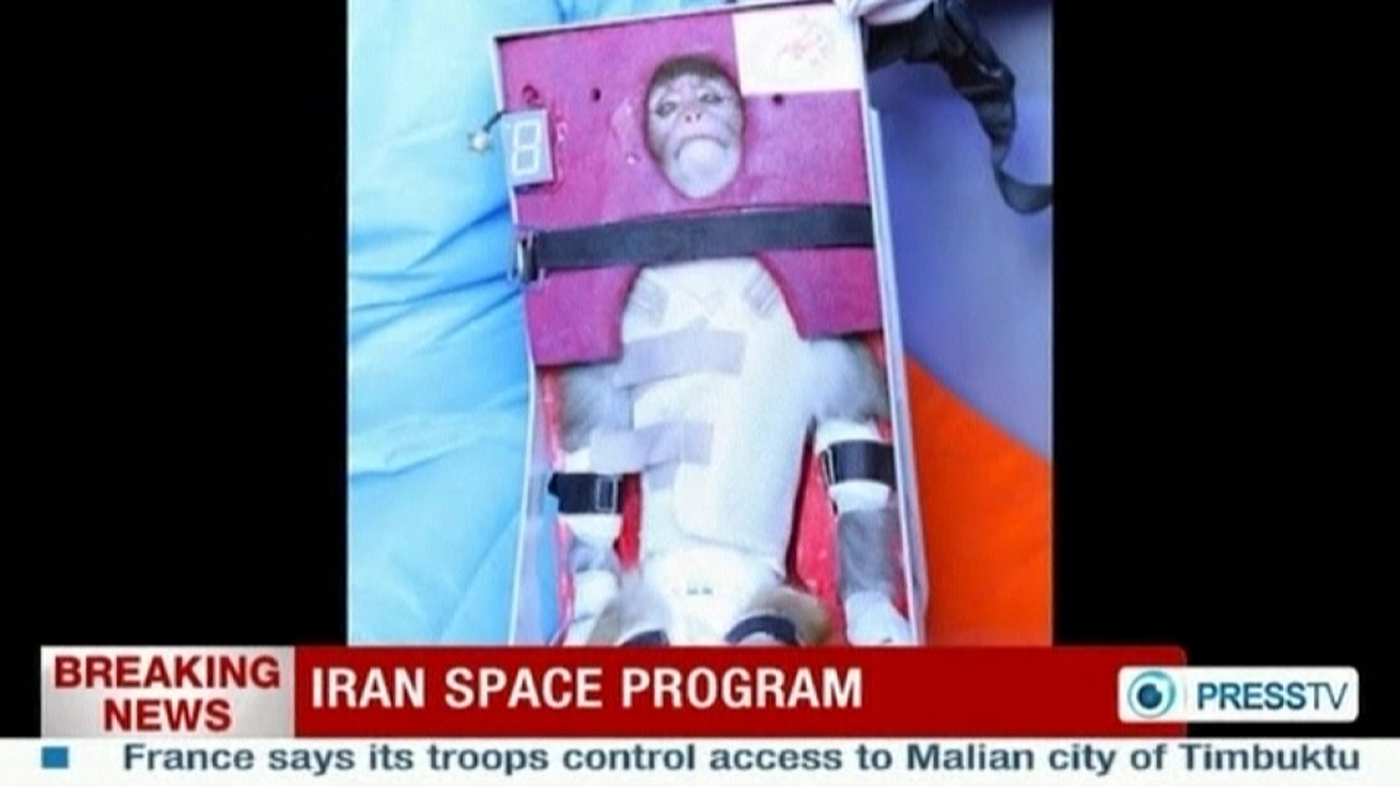 Πίθηκο στο διάστημα εκτόξευσε το Ιράν