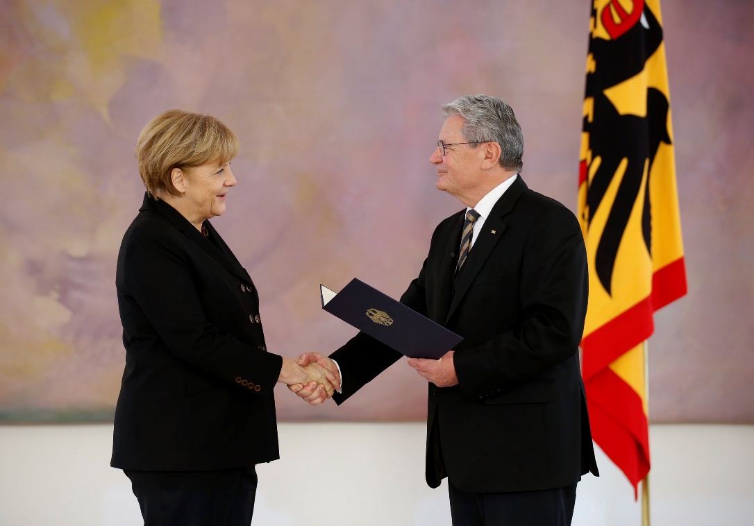 Καγκελάριος της Γερμανίας για τρίτη φορά η Άνγκελα Μέρκελ