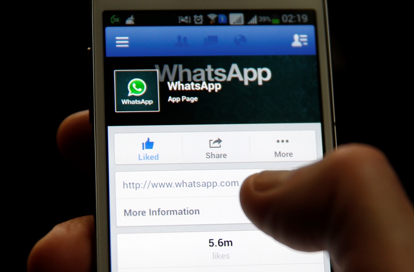 Καμία ασφάλεια στις ομιλίες του WhatsApp μέσω Facebook