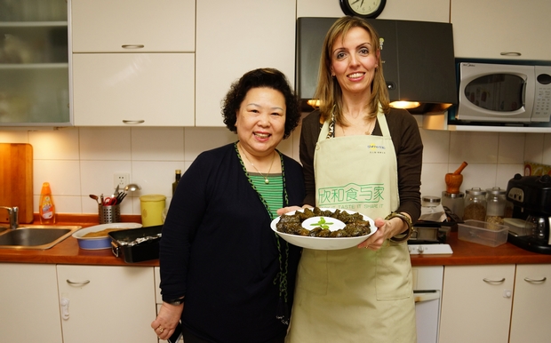 Μαθήματα ελληνικής κουζίνας στο Πεκίνο