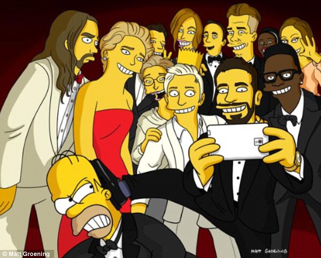 Οι Simpsons ανέβασαν τη δική τους «selfie» φωτογραφία