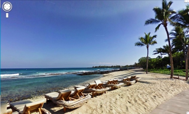 Στις παραλίες της Χαβάης με το Street View