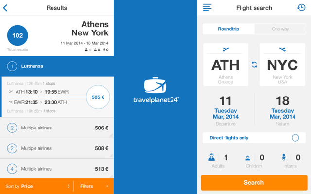 Νέο Mobile App από την Travelplanet24