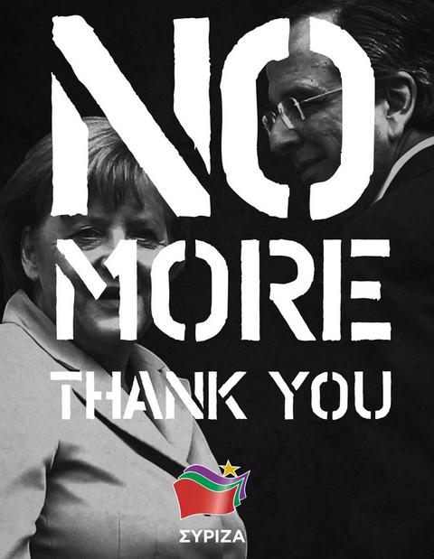 «No more Merkel, thank you»