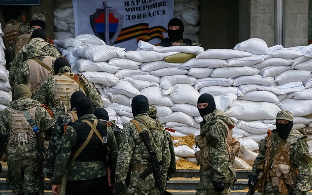 «Οχυρωμένοι» παραμένουν οι ρωσόφωνοι αυτονομιστές