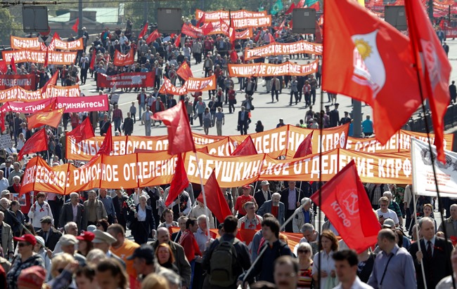 Οι Ρώσοι «ξεχύθηκαν» στην Κόκκινη Πλατεία