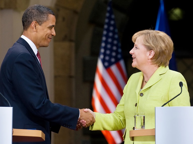 Συνάντηση Άνγκελα Μέρκελ – Μπαράκ Ομπάμα στον Λευκό Οίκο