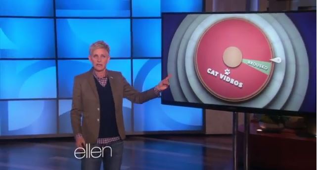 H Ellen DeGeneres παίζει στο «Μπρούσκο»