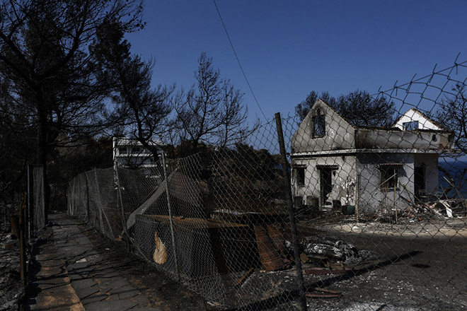 Συνολικά 132 εκατ. ευρώ για την αποκατάσταση των κτηρίων των περιοχών που επλήγησαν από τις πυρκαγιές