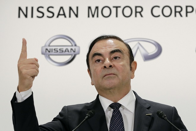 Nissan: Αγωγή 90 εκατ. δολαρίων κατά του πρώην προέδρου, Κάρλος Γκοσν