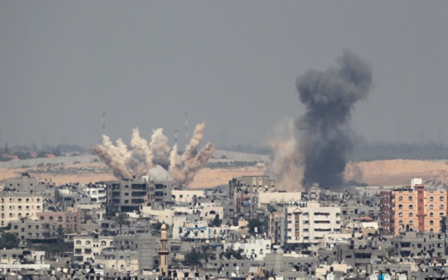 Βομβαρδισμών συνέχεια στη Λωρίδα της Γάζας