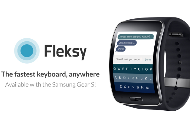 Η Samsung επιλέγει το «ελληνικό» Fleksy για το smartwatch Gear S