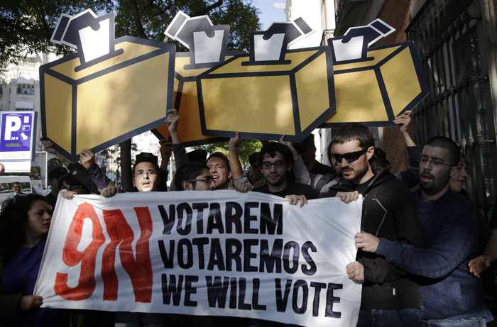 Αναστέλλεται η εκστρατεία για δημοψήφισμα στην Καταλονία