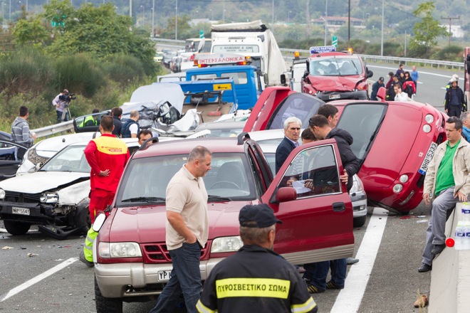 Ελεύθερος ο υπεύθυνος των οδικών εργασιών που διεξάγονταν στο σημείο της καραμπόλας