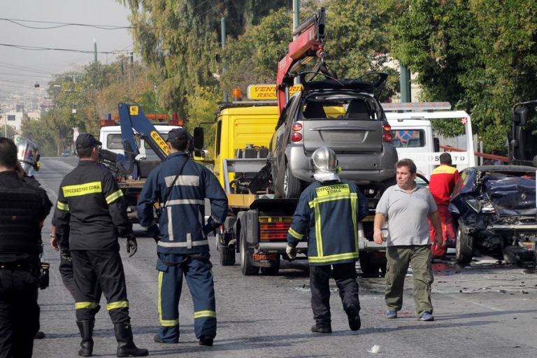 Πρωτιά…και στα τροχαία η Ελλάδα