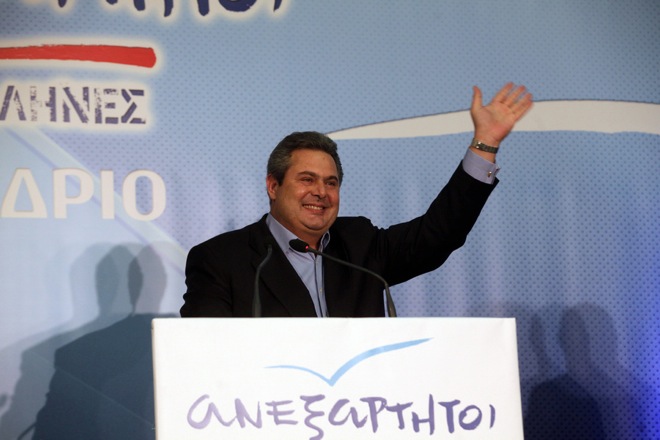 Καμμένος: «Ρυθμιστές» οι Ανεξάρτητοι Έλληνες στο νέο πολιτικό τοπίο