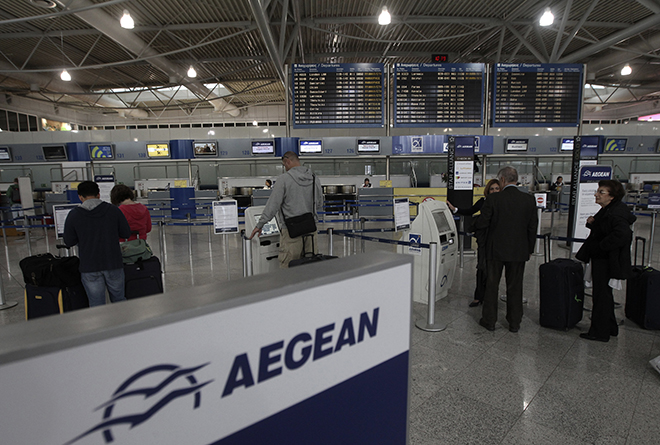 Στα 2,1 εκατ. η συνολική επιβατική κίνηση της Aegean Airlines-Olympic Air το α΄τρίμηνο