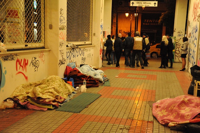 Μέτρα για τους αστέγους από τον δήμο Αθηναίων λόγω επιδείνωσης καιρού