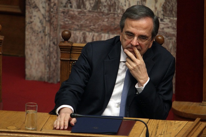 Σήμερα το ραντεβού Σαμαρά-Παπούλια για τη διάλυση της Βουλής