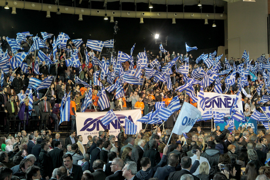 Live: Η ομιλία του Αντώνη Σαμαρά στην Αθήνα