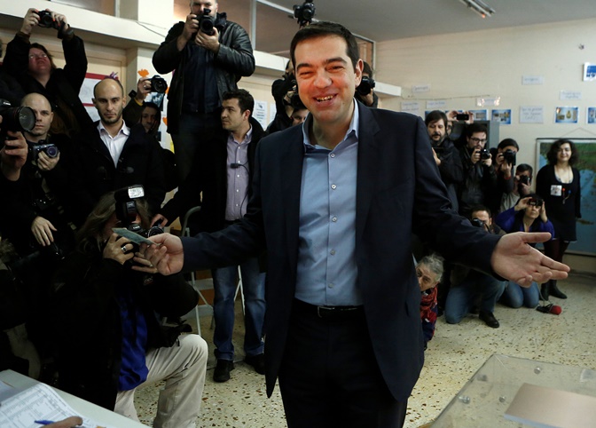Εκλογές 2015: Αφιερωμένο στον Αλέξη Τσίπρα το πρωτοσέλιδο της Liberation