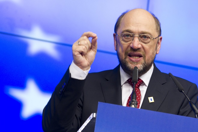 Ο Σούλτς παίρνει θέση για το θέμα του διορισμού του Μπαρόζο την Goldman Sachs