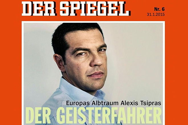 Το Spiegel αποκαλεί τον Τσίπρα «εφιάλτη της Ευρώπης»