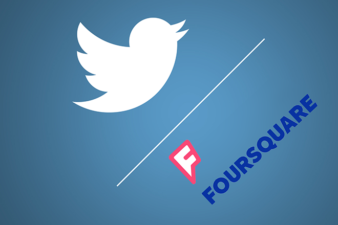 Twitter και Foursquare πάνε «βόλτα» μαζί