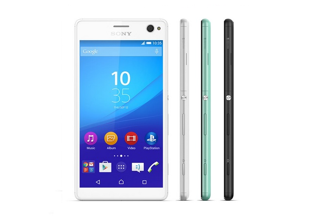 To νέο της smartphone, Xperia C4, παρουσίασε η Sony